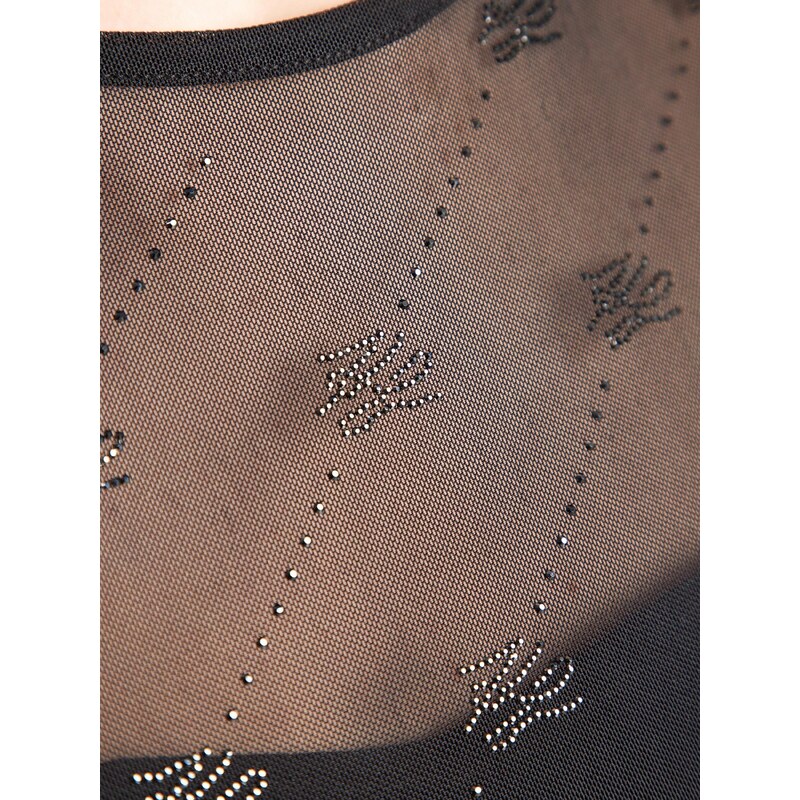 Karl Lagerfeld Majica črna