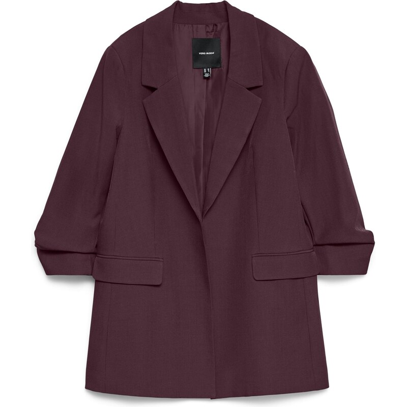 Vero Moda Tall Blazer 'VMGRACE TROIAN' vinsko rdeča
