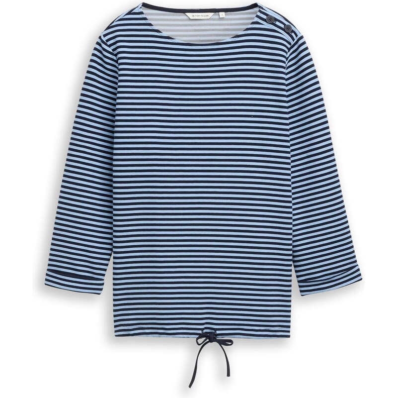 TOM TAILOR Majica mornarska / nebeško modra
