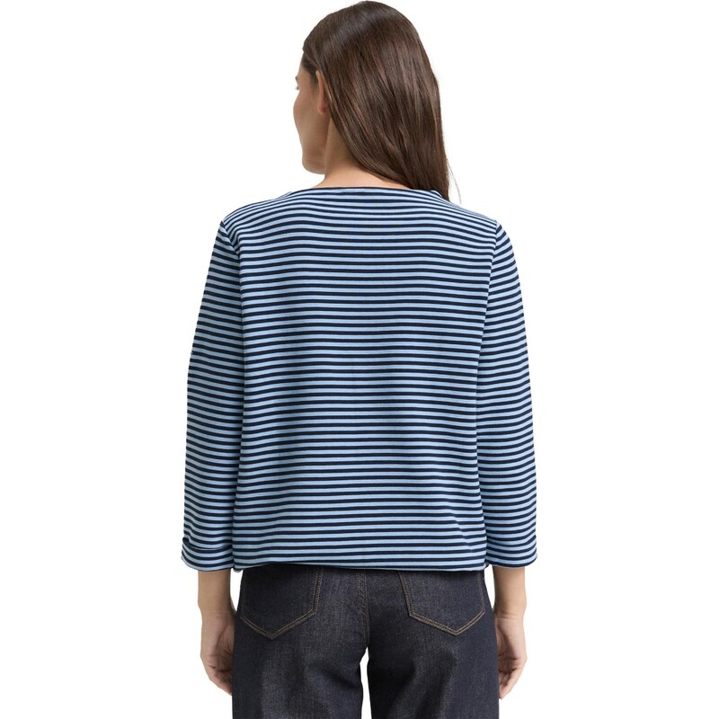 TOM TAILOR Majica mornarska / nebeško modra