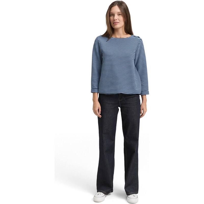 TOM TAILOR Majica mornarska / nebeško modra