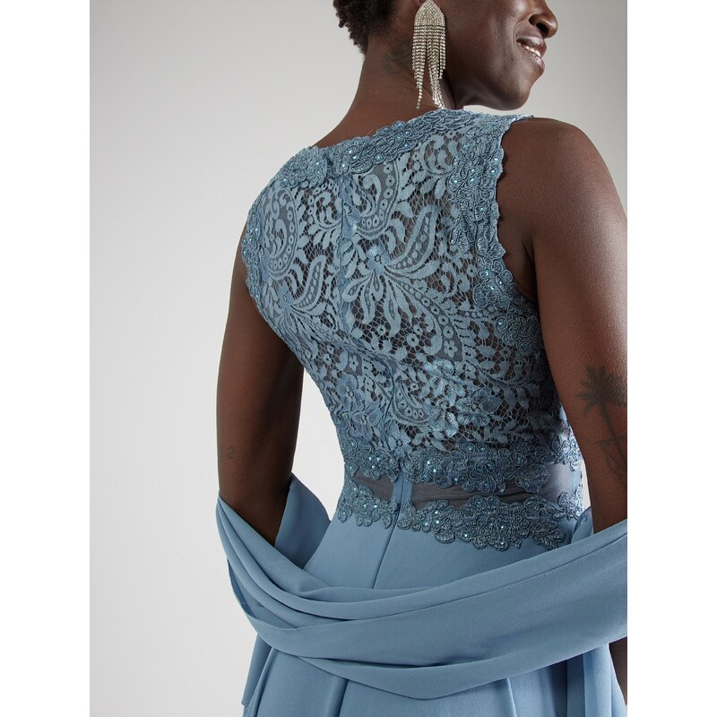 mascara Večerna obleka opal