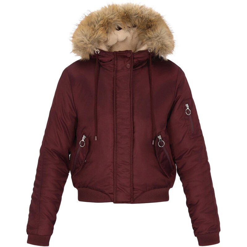 MYMO Prehodna jakna burgund