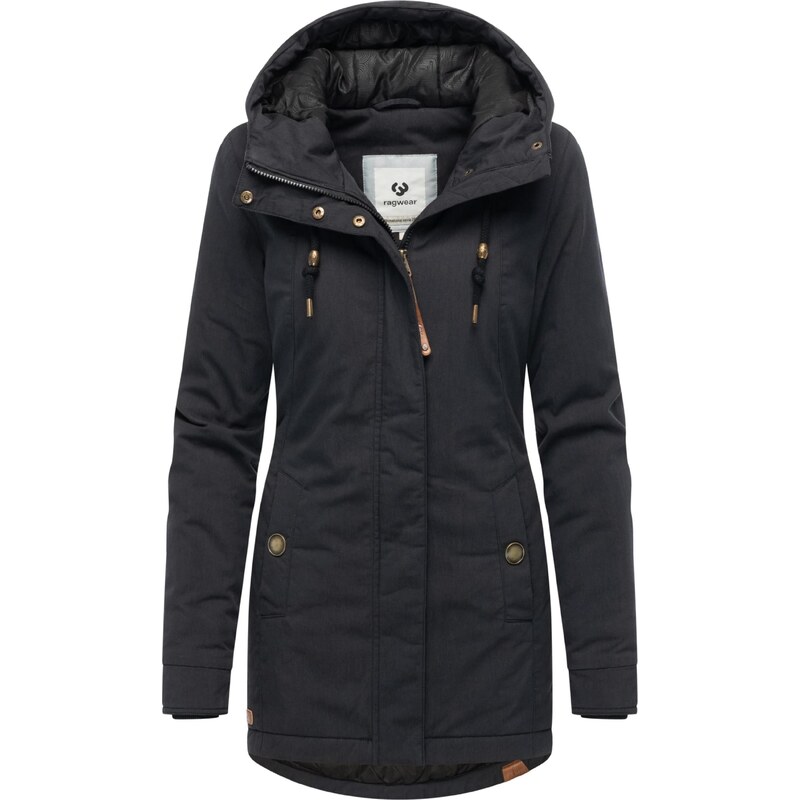 Ragwear Zimska jakna 'Monadena' črna