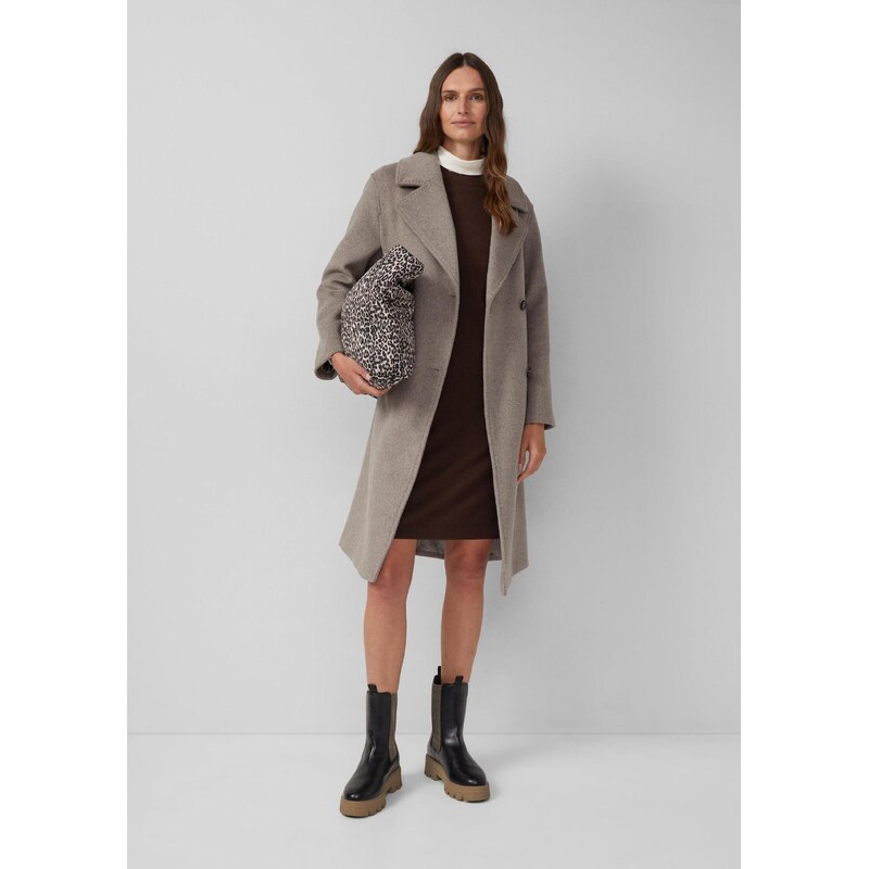 s.Oliver Pletena obleka temno rjava