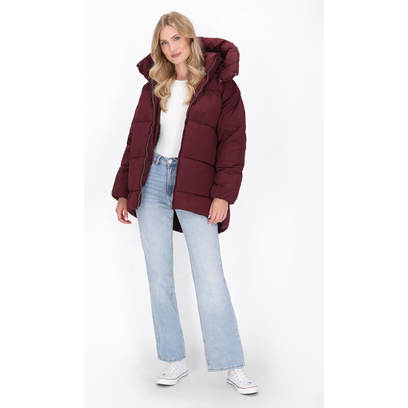 DreiMaster Maritim Zimska jakna vinsko rdeča