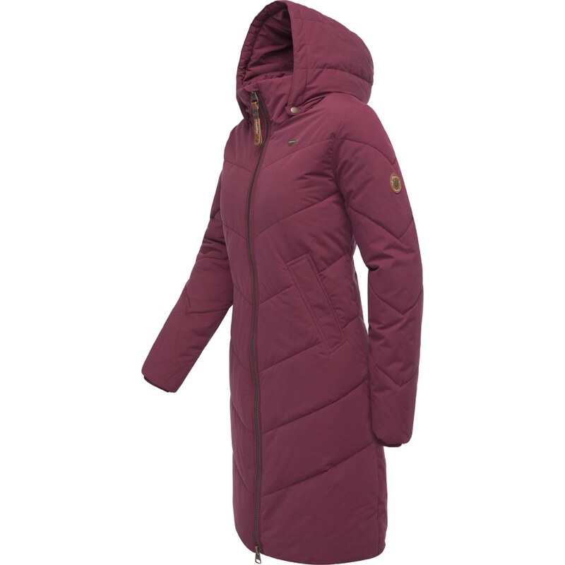 Ragwear Zimski plašč 'Rebelka' bordo