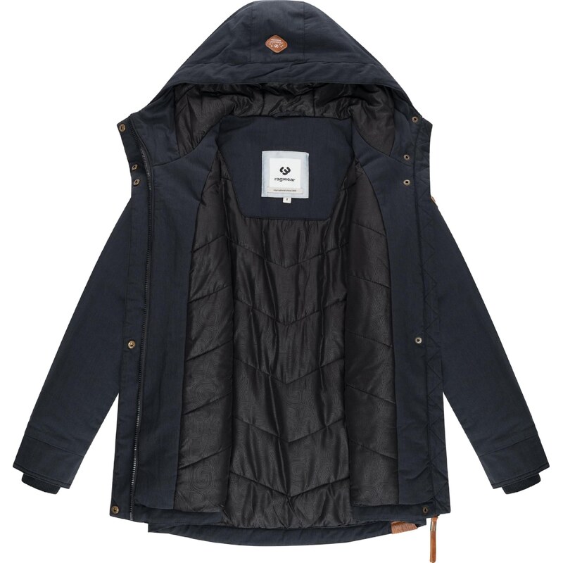 Ragwear Zimska jakna 'Monadena' črna