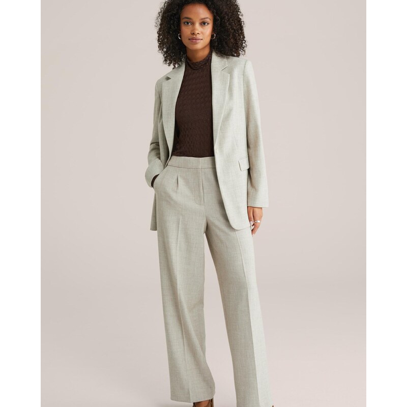 WE Fashion Majica temno rjava