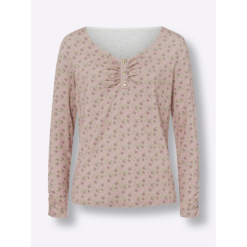 heine Majica bež / jagoda / roza