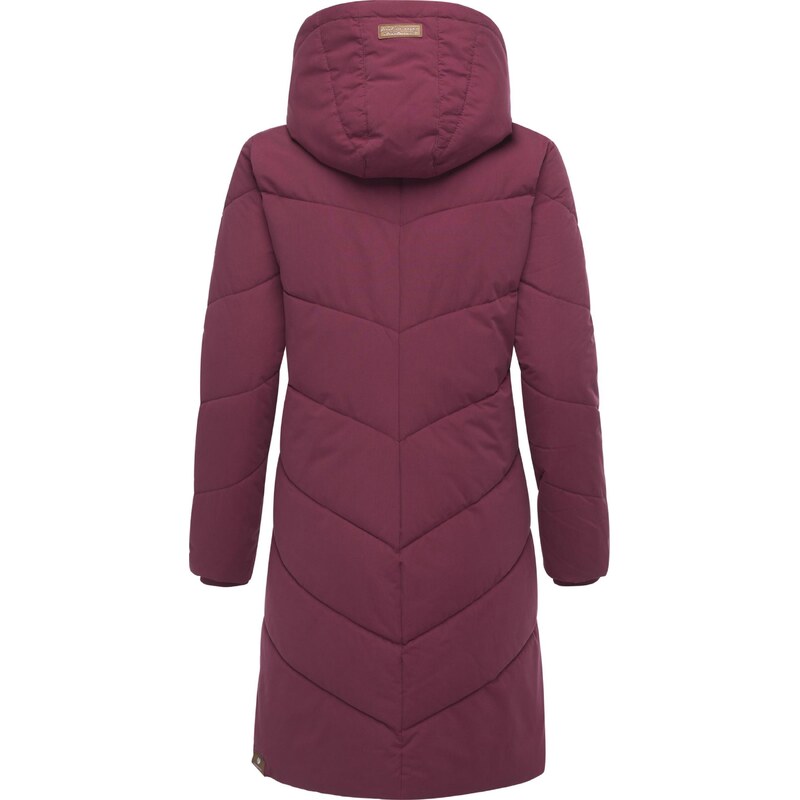 Ragwear Zimski plašč 'Rebelka' bordo