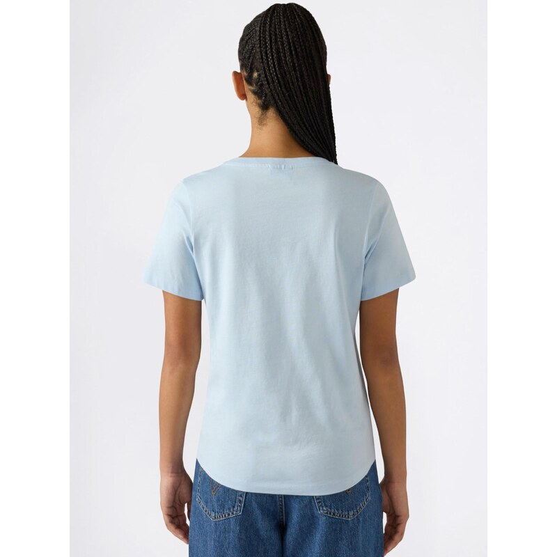 Champion Authentic Athletic Apparel Majica svetlo modra / bela