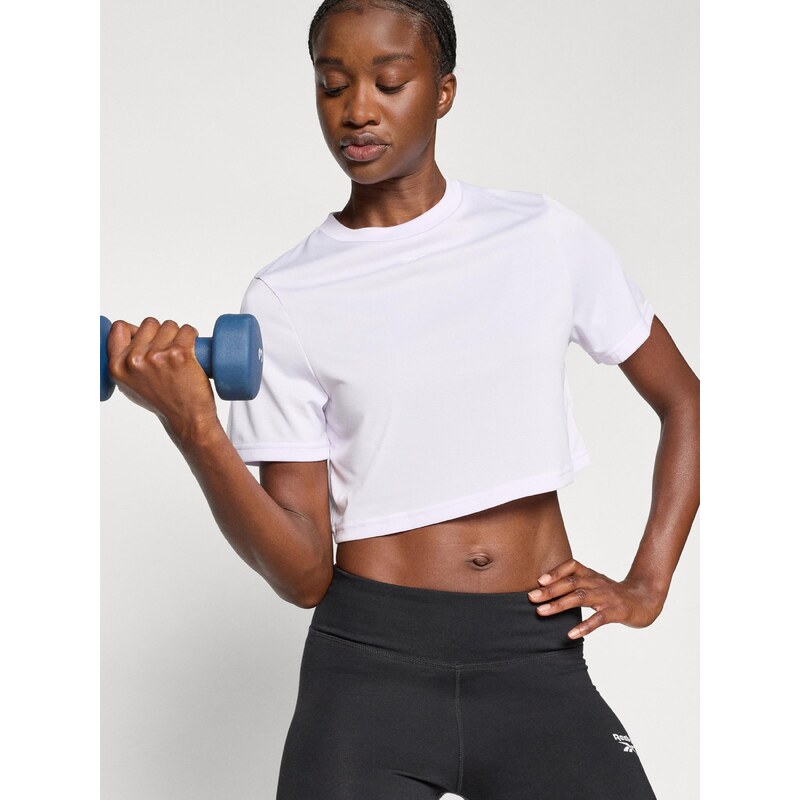 Reebok Funkcionalna majica 'MICHAELA' pastelno lila / bela