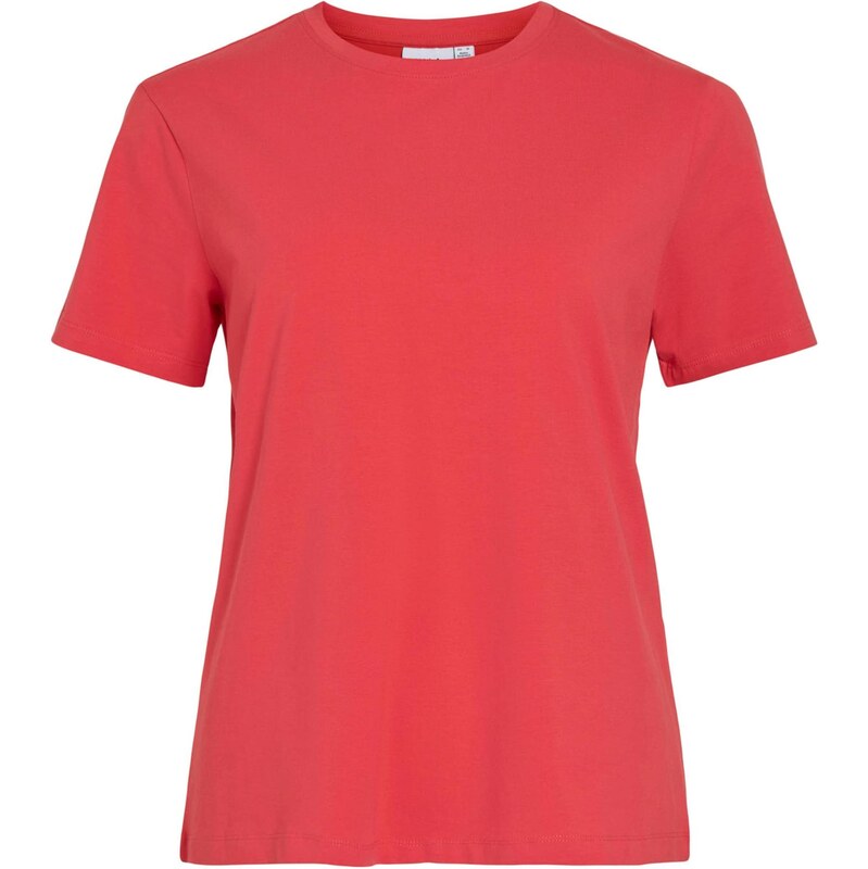 VILA Majica 'VINora' živo rdeča