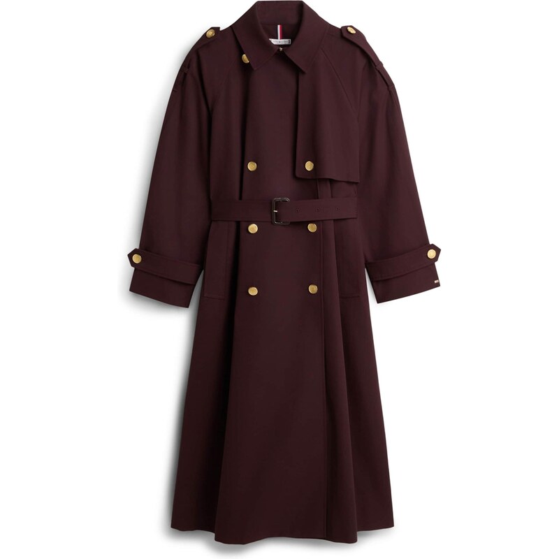 TOMMY HILFIGER Prehoden plašč robida