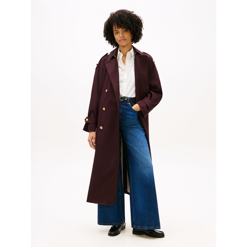 TOMMY HILFIGER Prehoden plašč robida