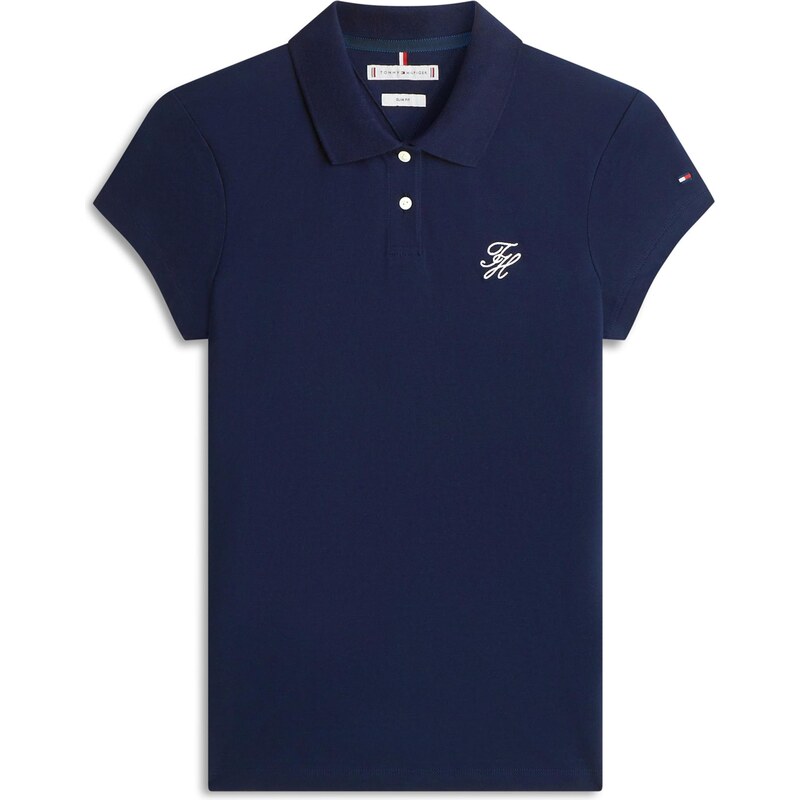 TOMMY HILFIGER Majica '1985' temno modra