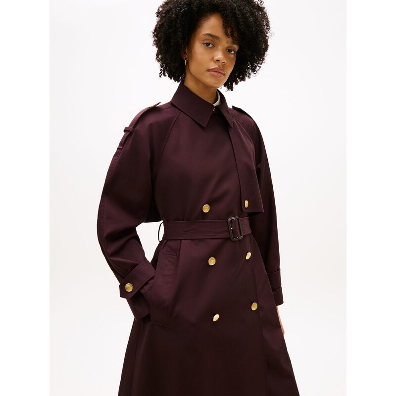 TOMMY HILFIGER Prehoden plašč robida