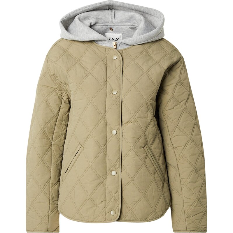 ONLY Prehodna jakna 'ONLRisso' pegasto siva / kaki