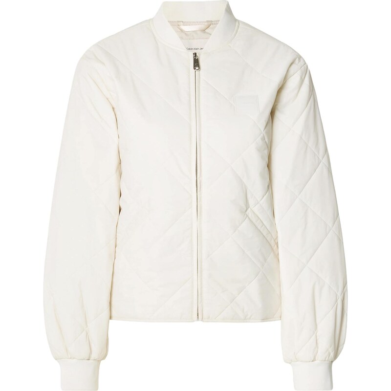 Calvin Klein Jeans Prehodna jakna naravno bela