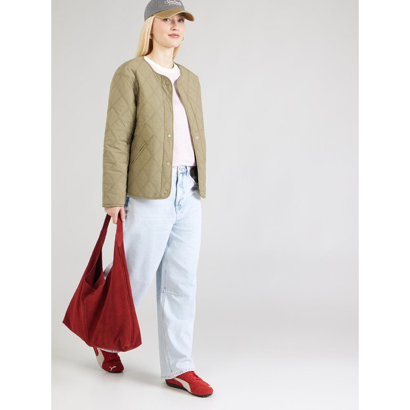 ONLY Prehodna jakna 'ONLRisso' pegasto siva / kaki