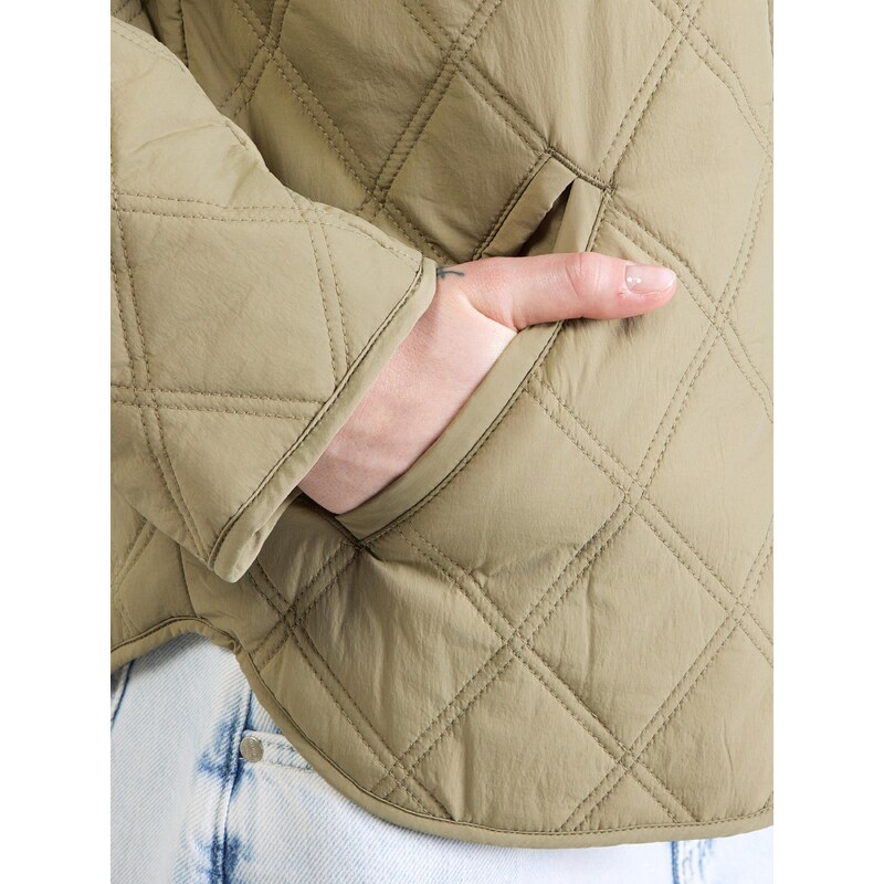 ONLY Prehodna jakna 'ONLRisso' pegasto siva / kaki