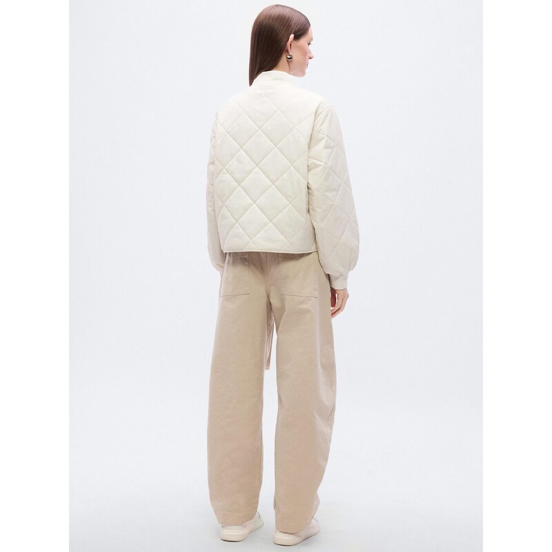 Calvin Klein Jeans Prehodna jakna naravno bela