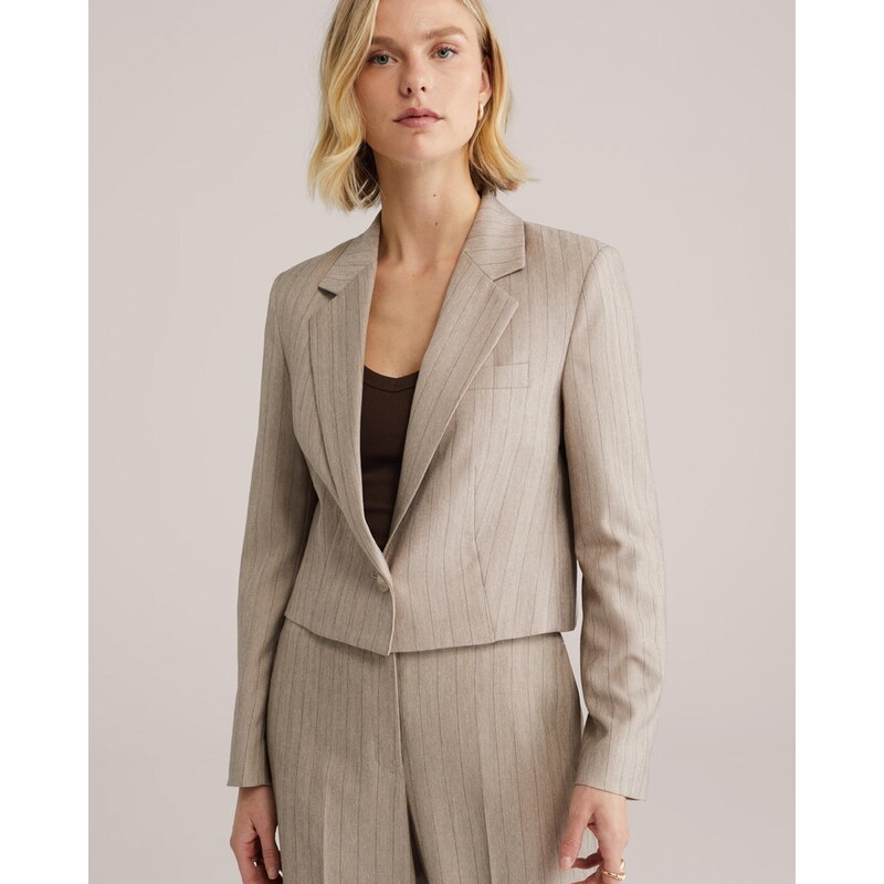 WE Fashion Blazer progasto bež / rjava