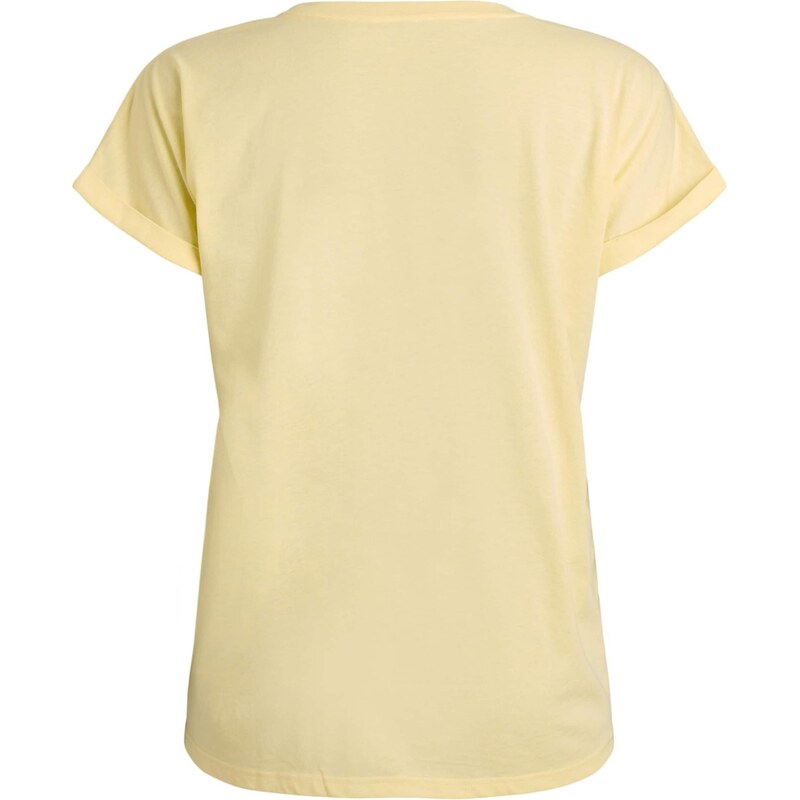 Zizzi Majica 'MKATJA' pastelno rumena