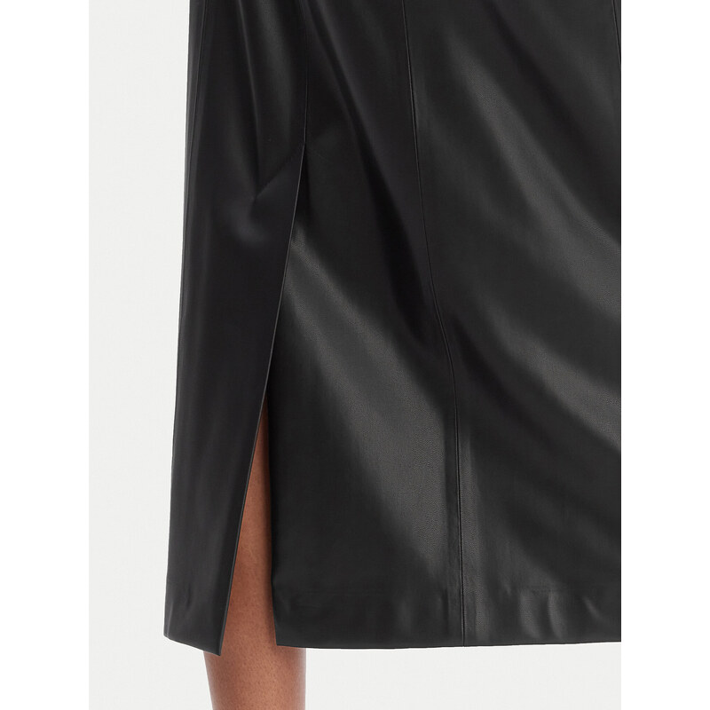 Obleka iz umetnega usnja HUGO