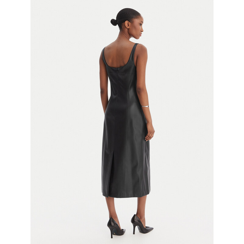 Obleka iz umetnega usnja HUGO