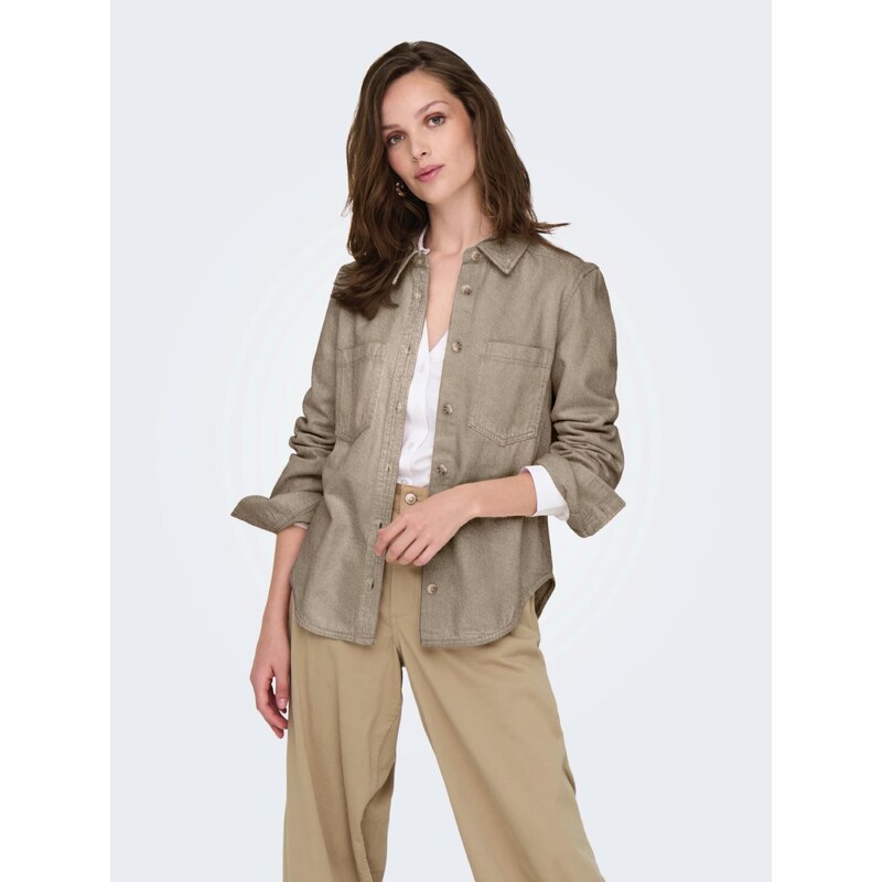 ONLY Bluza temno bež