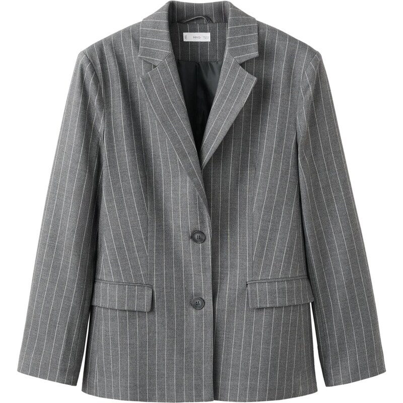 MANGO TEEN Blazer 'Rosep' bež / temno siva