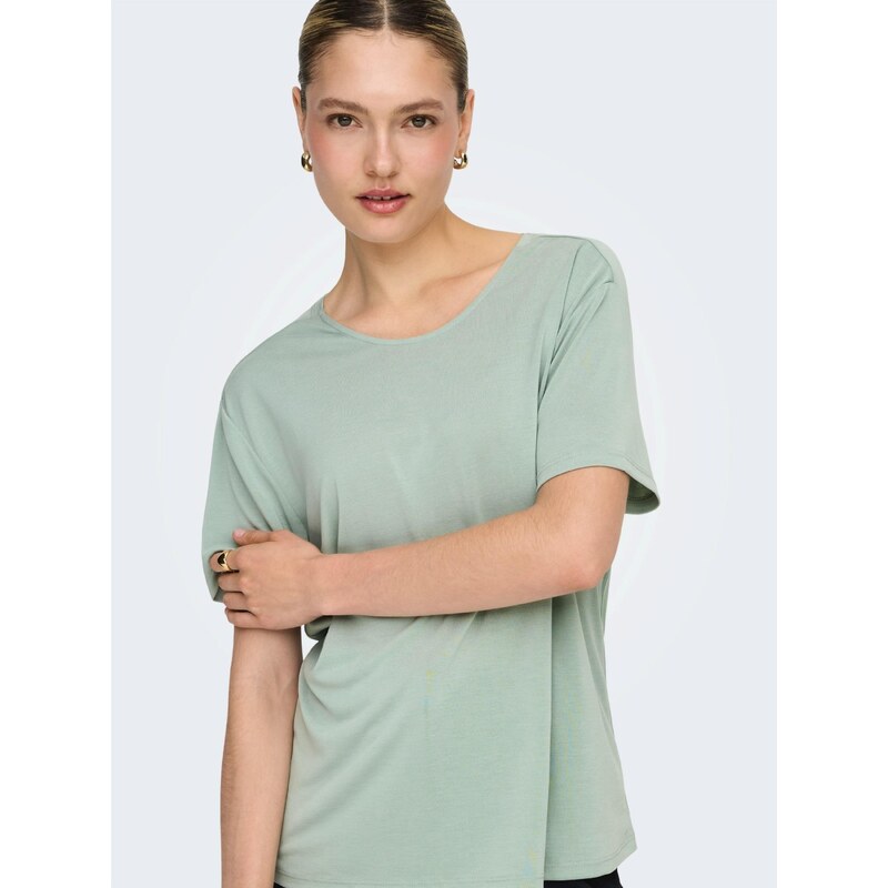 ONLY Majica 'ONLFREE LIFE' pastelno zelena