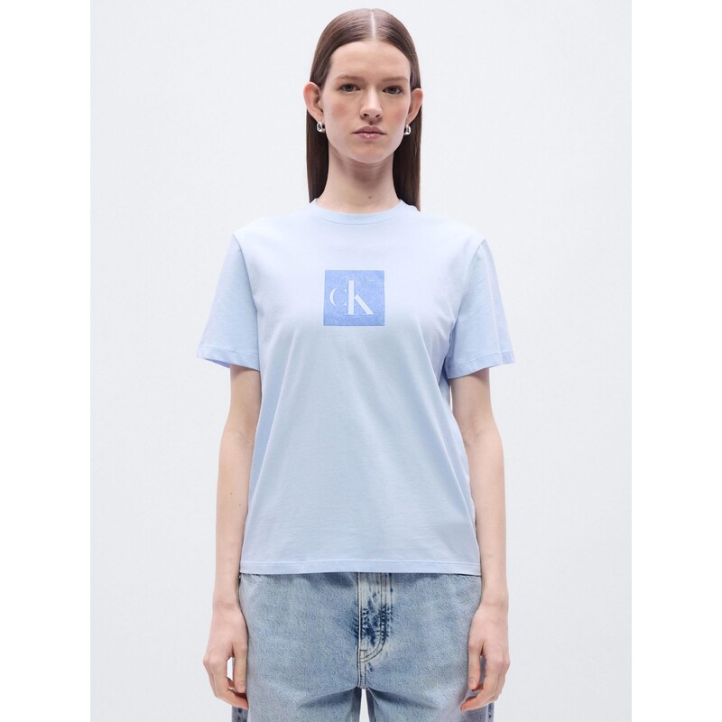 Calvin Klein Jeans Majica modra / svetlo modra