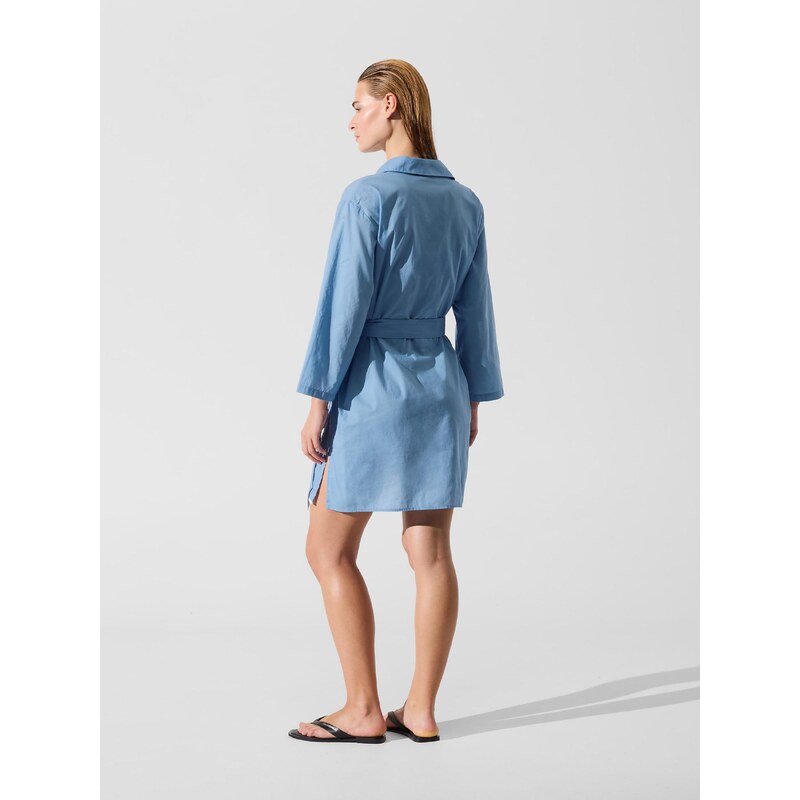 Karl Lagerfeld Obleka za na plažo 'Signature' nebeško modra