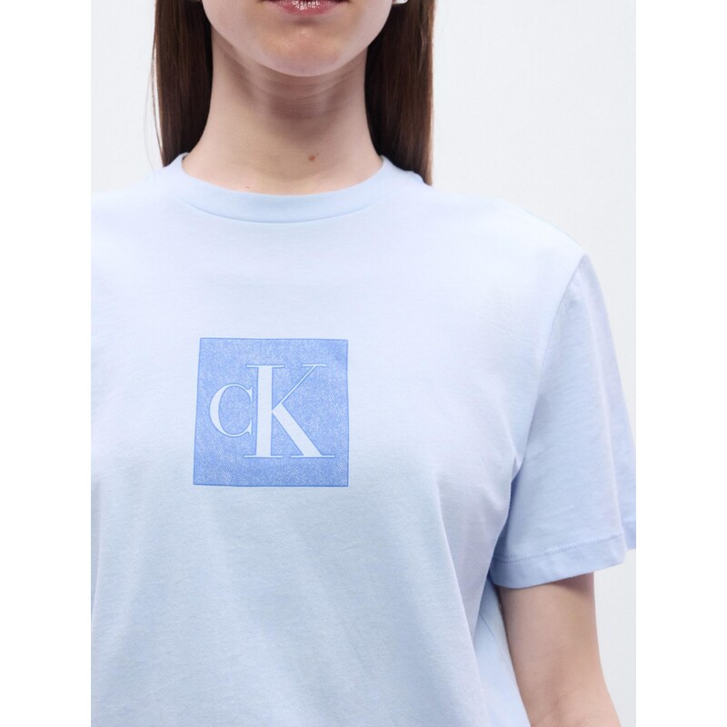 Calvin Klein Jeans Majica modra / svetlo modra