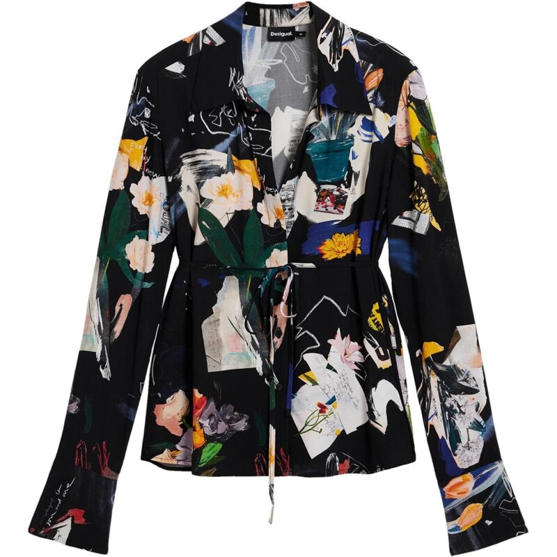 Desigual Majica mešane barve / črna