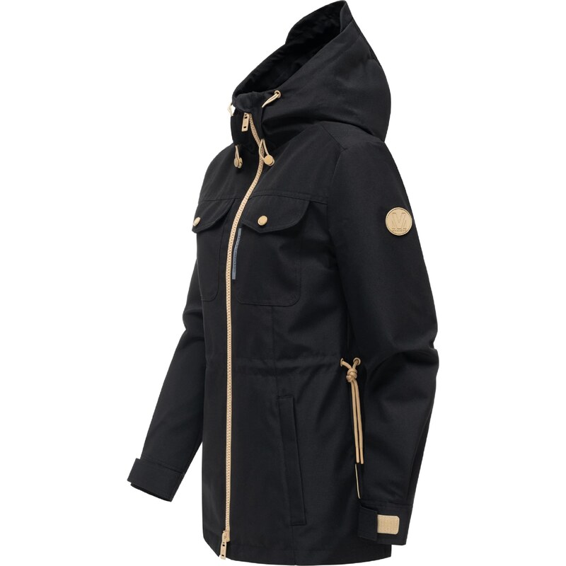 MARIKOO Prehodna jakna 'Sohaa 16' kit / črna