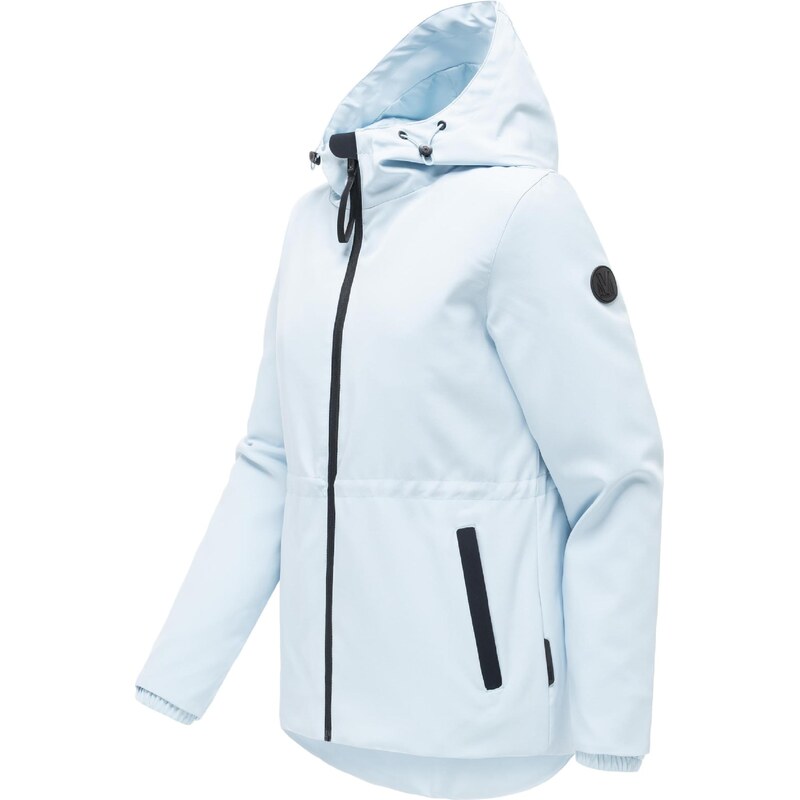 MARIKOO Funkcionalna jakna 'Katzilein 16' svetlo modra / črna