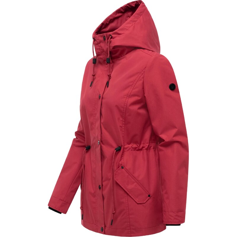 MARIKOO Prehodna jakna 'Bonbonparty 16' rdeča