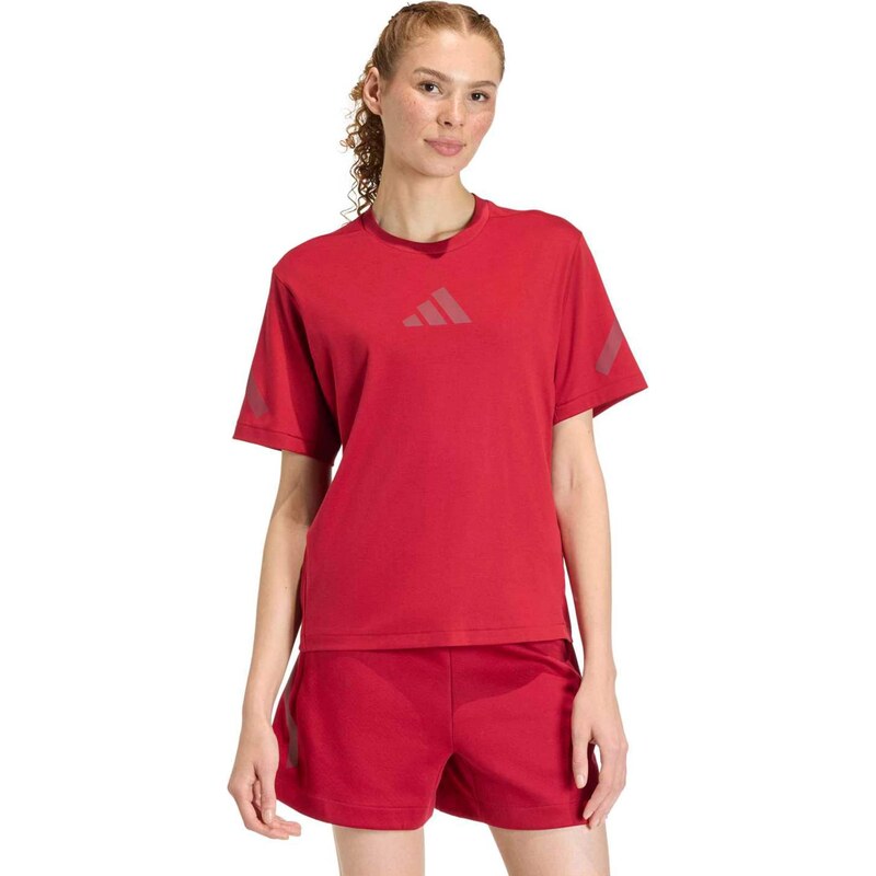ADIDAS SPORTSWEAR Funkcionalna majica 'Z.N.E.' antracit / temno rdeča