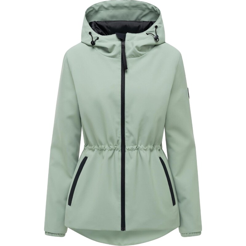 MARIKOO Funkcionalna jakna 'Katzilein 16' pastelno zelena