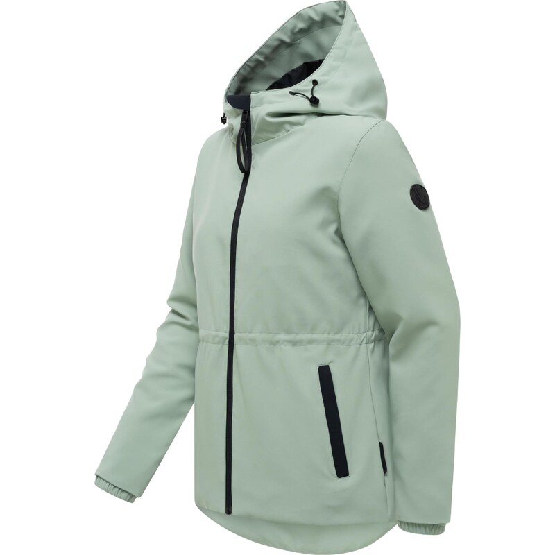 MARIKOO Funkcionalna jakna 'Katzilein 16' pastelno zelena