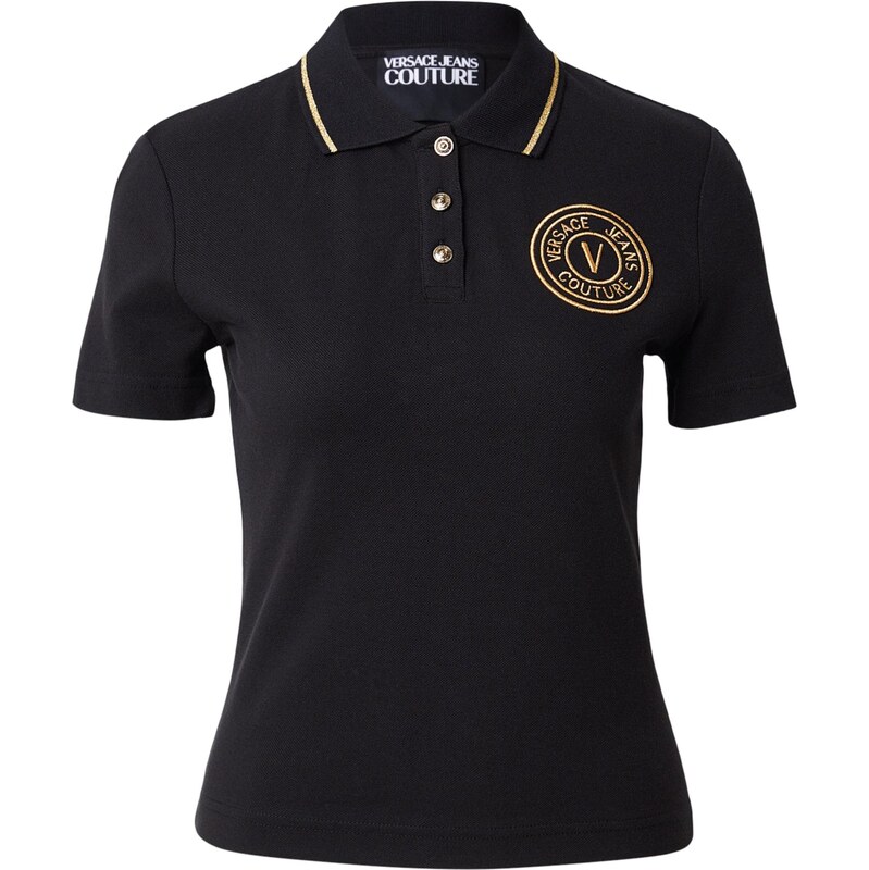 Versace Jeans Couture Majica '80HAGT02' črna