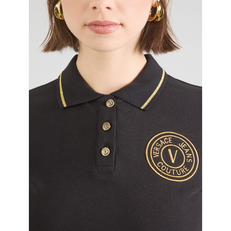 Versace Jeans Couture Majica '80HAGT02' črna