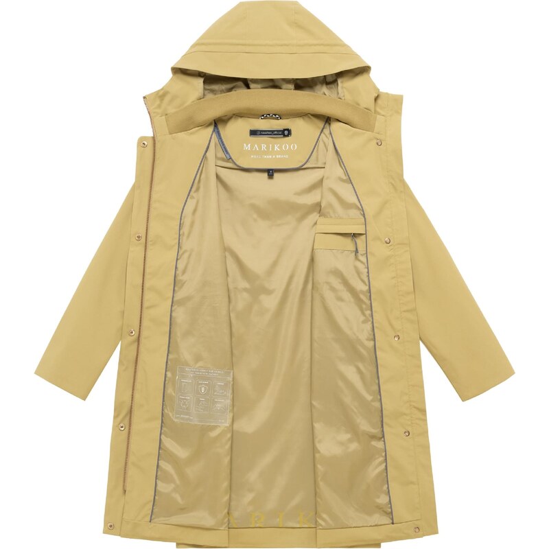 MARIKOO Prehodna jakna 'Zilandaa 16' kaki