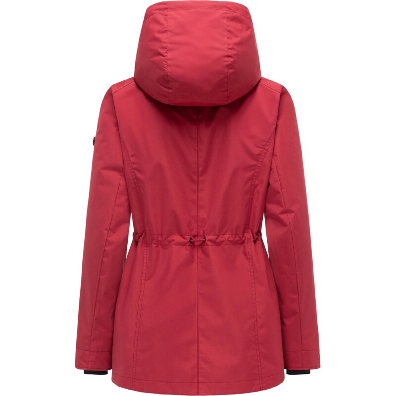 MARIKOO Prehodna jakna 'Bonbonparty 16' rdeča