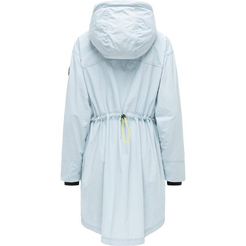 MARIKOO Prehodna jakna 'Trüffelbonbon 16' pastelno modra / temno rumena