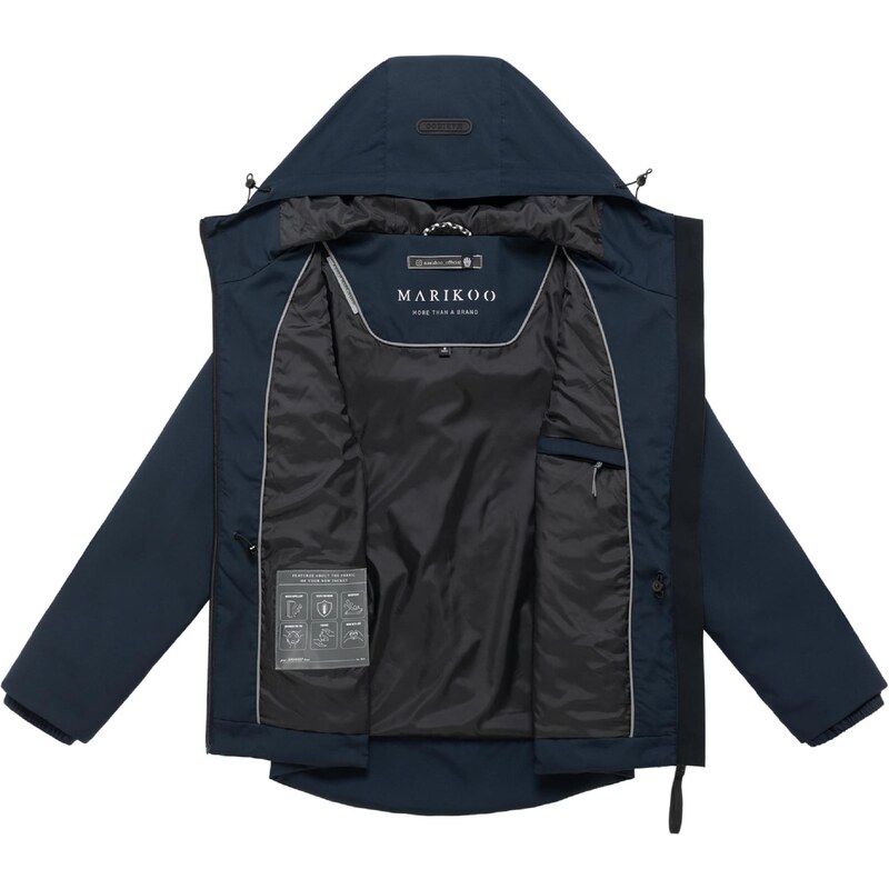 MARIKOO Funkcionalna jakna 'Katzilein 16' mornarska